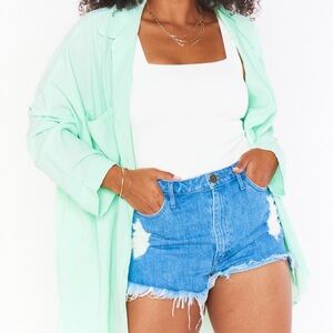 Show me your mumu Johnβs button down shirt